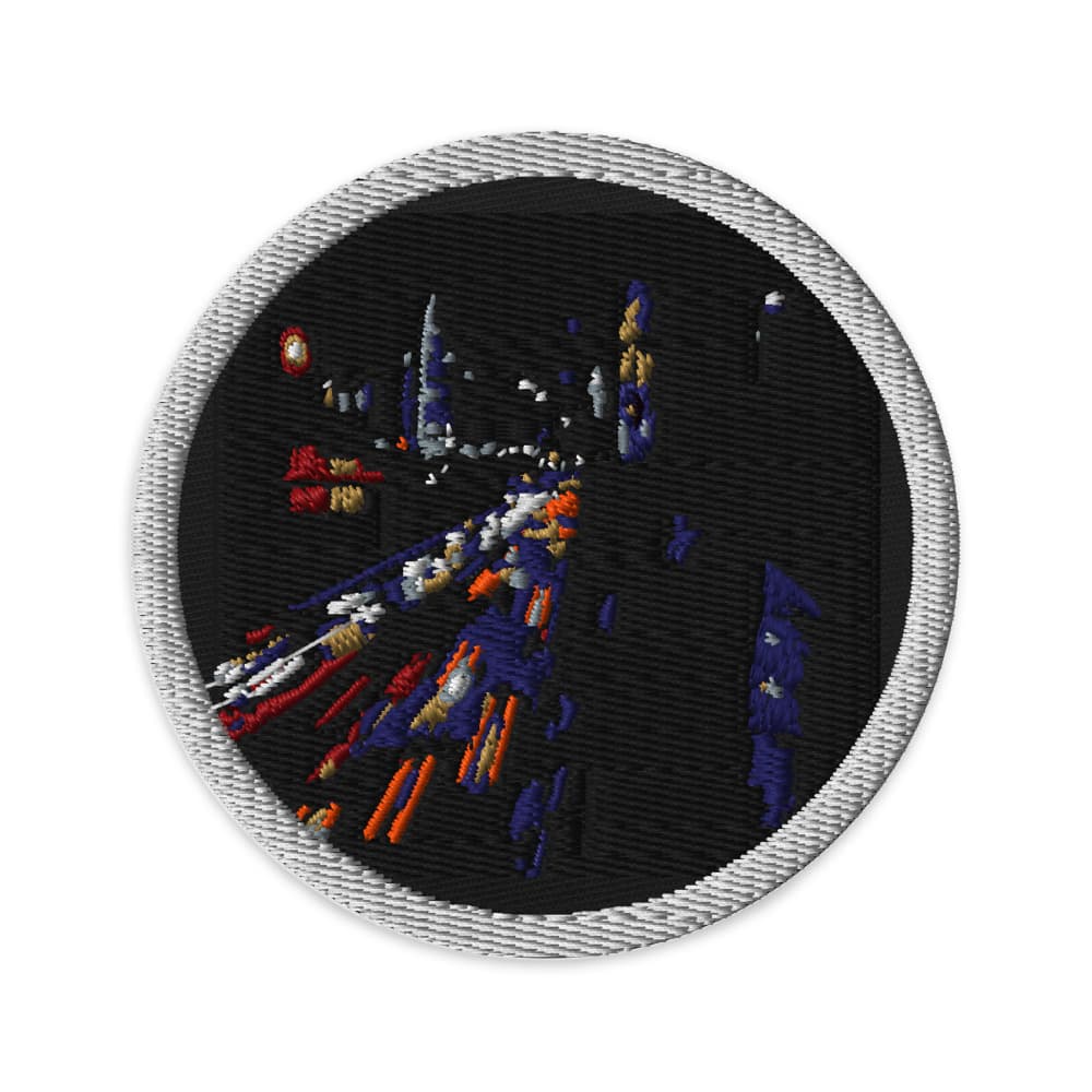 The "Black Tape" Patch Set (2-Pack) — Black — FRONT