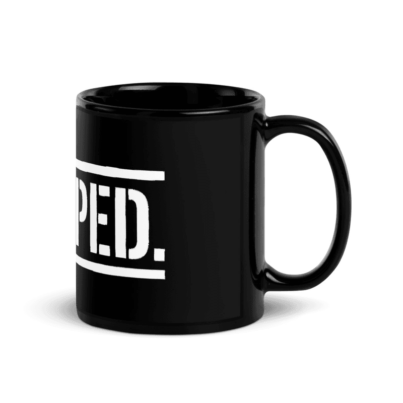 It's 2AM Coffee Mug — Black — FRONT
